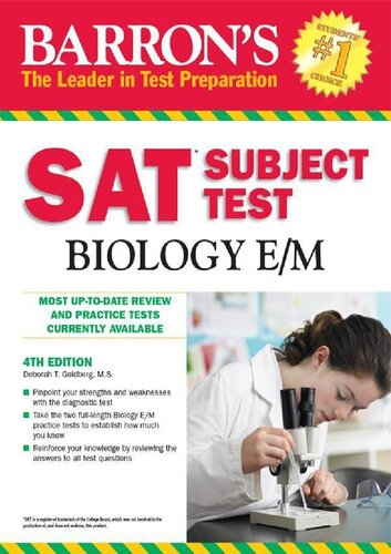 Barron’s SAT Subject Test: Biology E/M