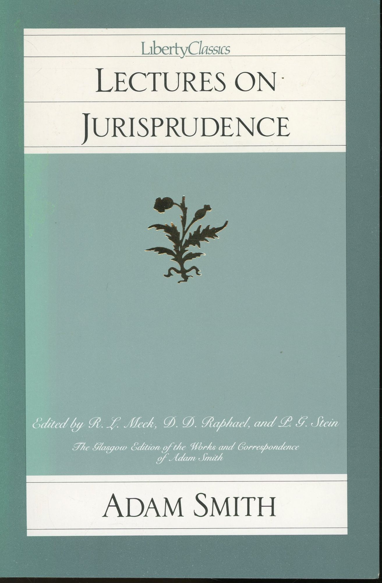 Lectures on Jurisprudence