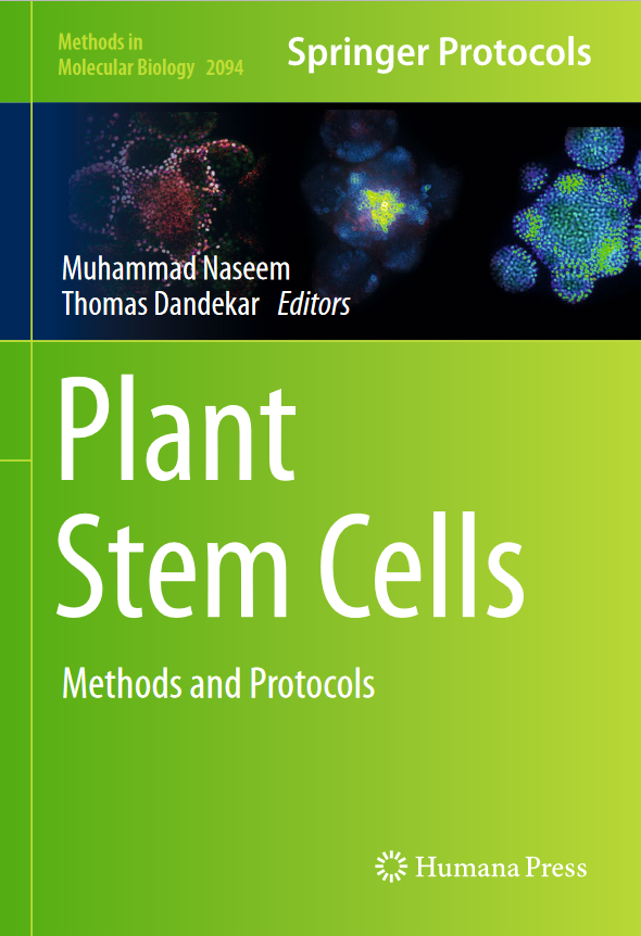 Plant Stem Cells: Methods and Protocols